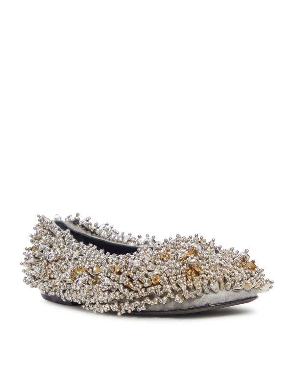 DRIES VAN NOTEN: flat shoes online - Jewel Ballerina