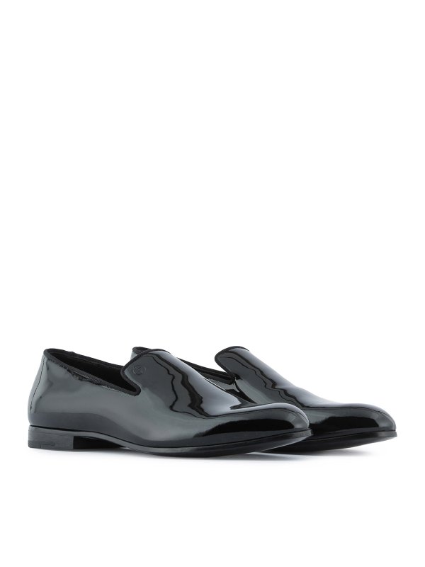 GIORGIO ARMANI: Mocasines y Zapatillas online - Mocasines - Negro