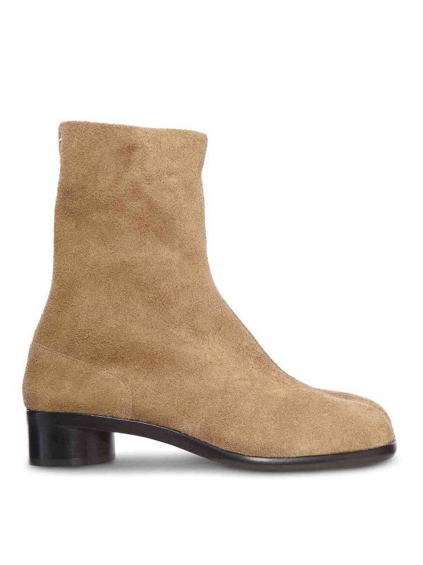 Maison Margiela: Stiefeletten - Stiefeletten - Braun