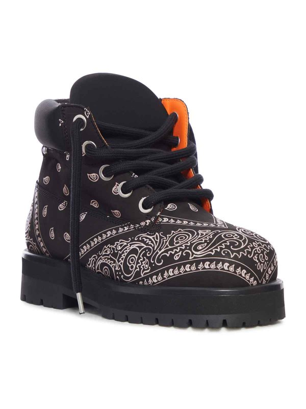 PDF: sneakers online - Sneaker Strada Bassa in Pelle Bandana