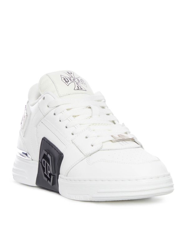 PHILIPP PLEIN: Chaussures de sport online - Baskets - Blanc