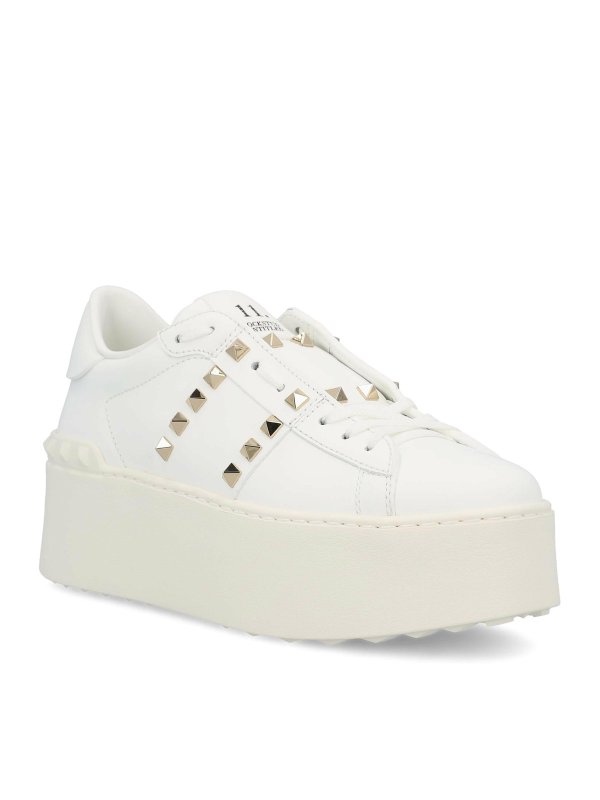 VALENTINO GARAVANI: trainers online - Rockstud Untitled Flatform Sneakers