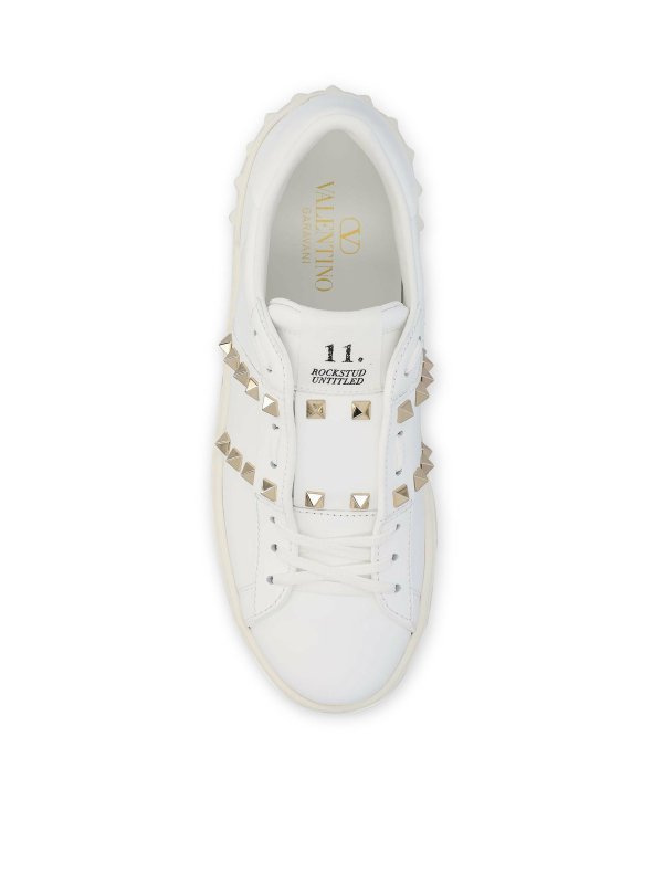 Rockstud Untitled Flatform Sneakers shop online: VALENTINO GARAVANI