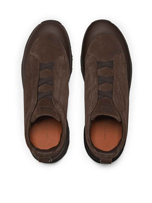 スニーカー - ブラウン shop online: ZEGNA