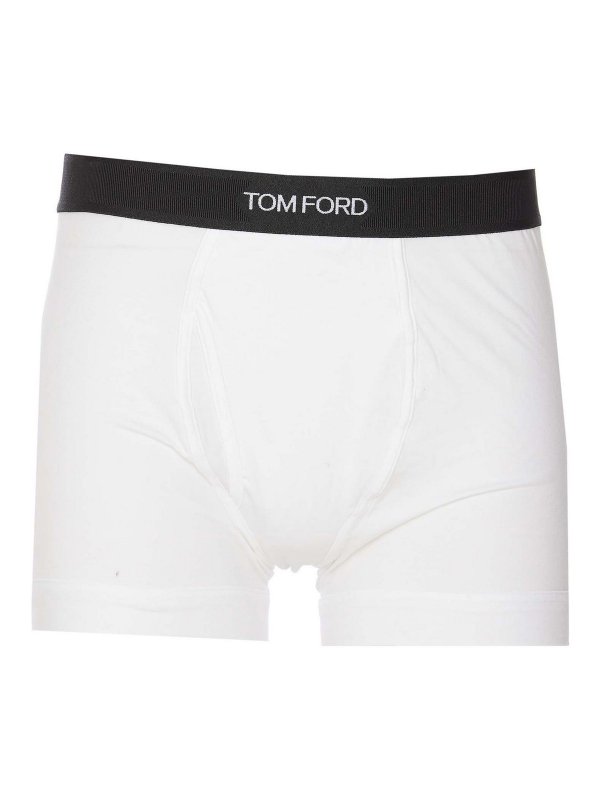 TOM FORD: Swim shorts & swimming trunks - Logo Bipack Boxer