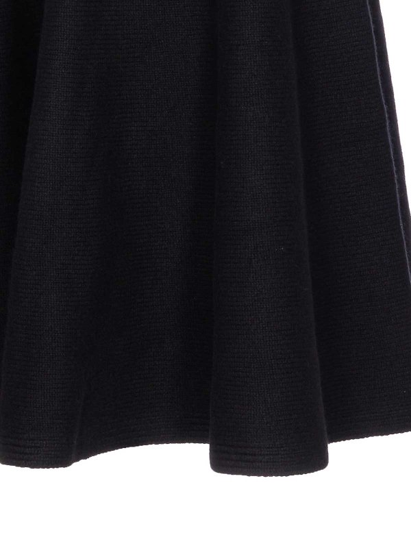 The Best Shops Alaïa: flared jeans - Black A-Line Skirt