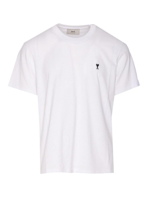 AMI PARIS: Tシャツ - Tシャツ - 白