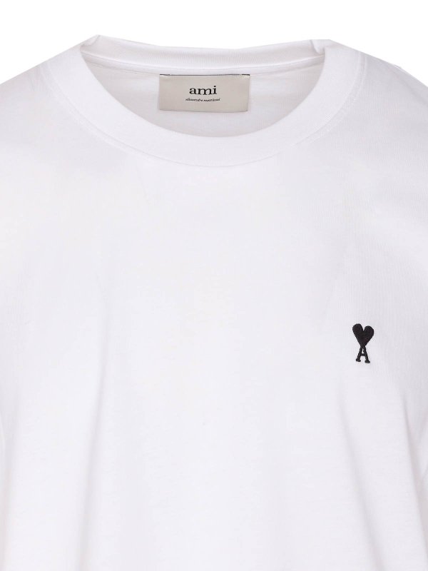 Tシャツ - 白 shop online: AMI PARIS