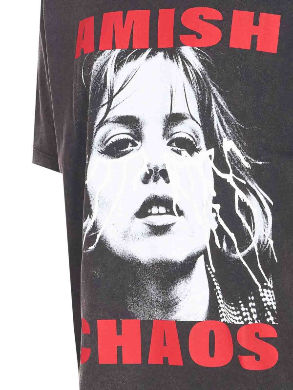 The Best Shops AMISH: Strickpullover mit Rundhalsausschnitt - Rundhalspullover - Schwarz