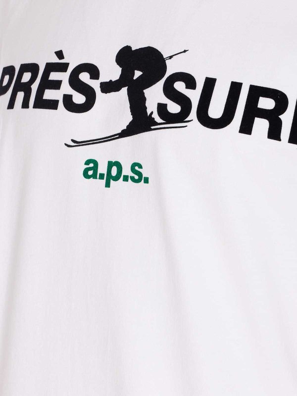 The Best Shops APRES SURF: crew necks - White Giovanni T-Shirt