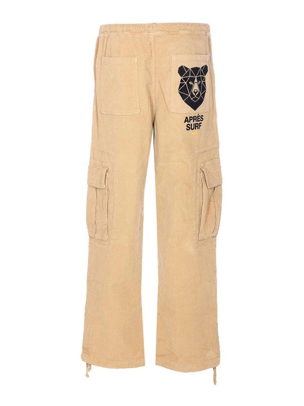 APRES SURF: Pantalons casual online - Pantalons Décontractés - Beige