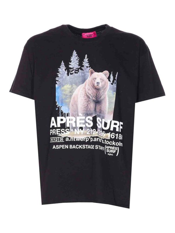 APRES SURF: Suéteres con cuello pico - Suéter Cuello Redondo - Negro