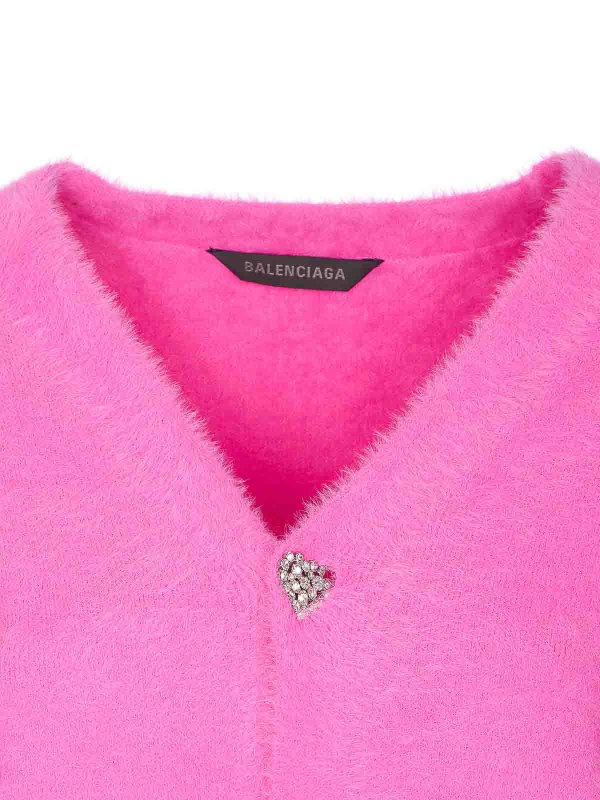 Cardigan - Nude shop online: BALENCIAGA