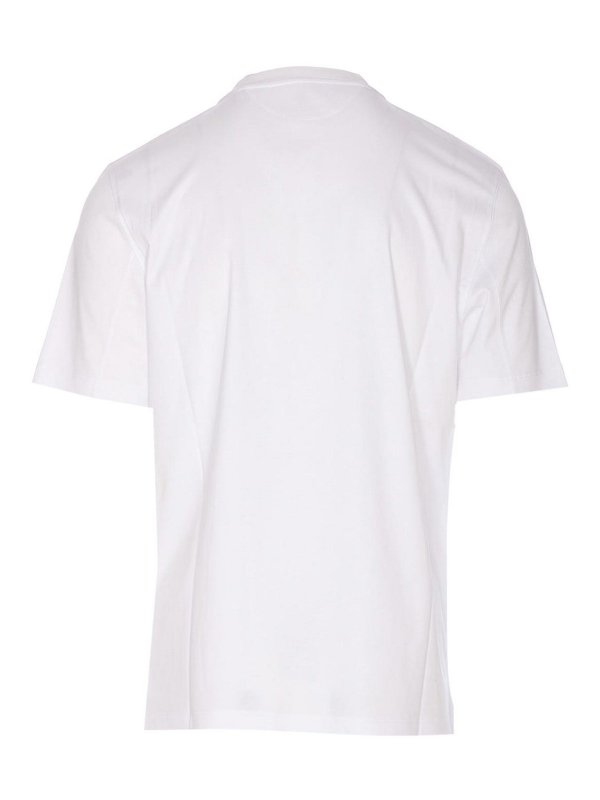 BRUNELLO CUCINELLI: crew necks online - Anamnesis Logo T-Shirt