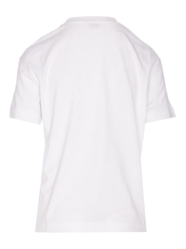 BRUNELLO CUCINELLI: crew necks online - Monile Logo T-Shirt