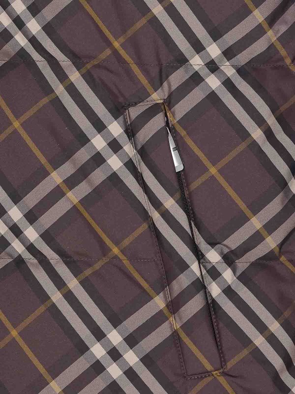 The Best Shops BURBERRY: ダウン・ハイテクジャケット - ダウンジャケット - ブラウン