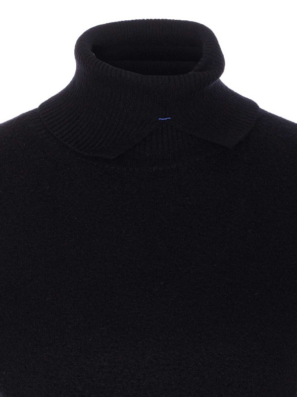 Rollkragenpullover - Schwarz shop online: BURBERRY