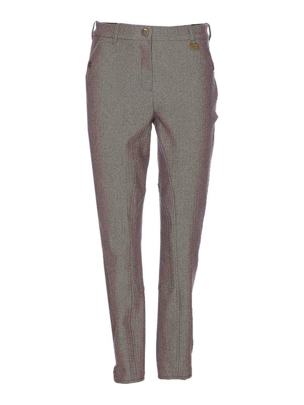 BURBERRY: Pantalones casual - Pantalón Casual - Marrón