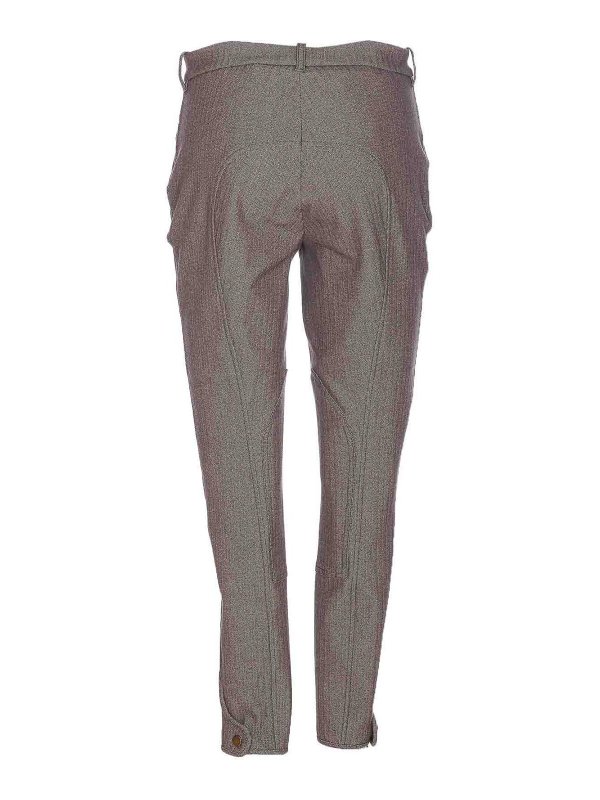 BURBERRY: Pantalones casual online - Pantalón Casual - Marrón