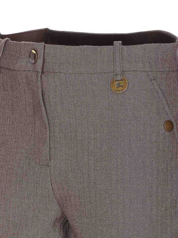 The Best Shops BURBERRY: Pantalones casual - Pantalón Casual - Marrón