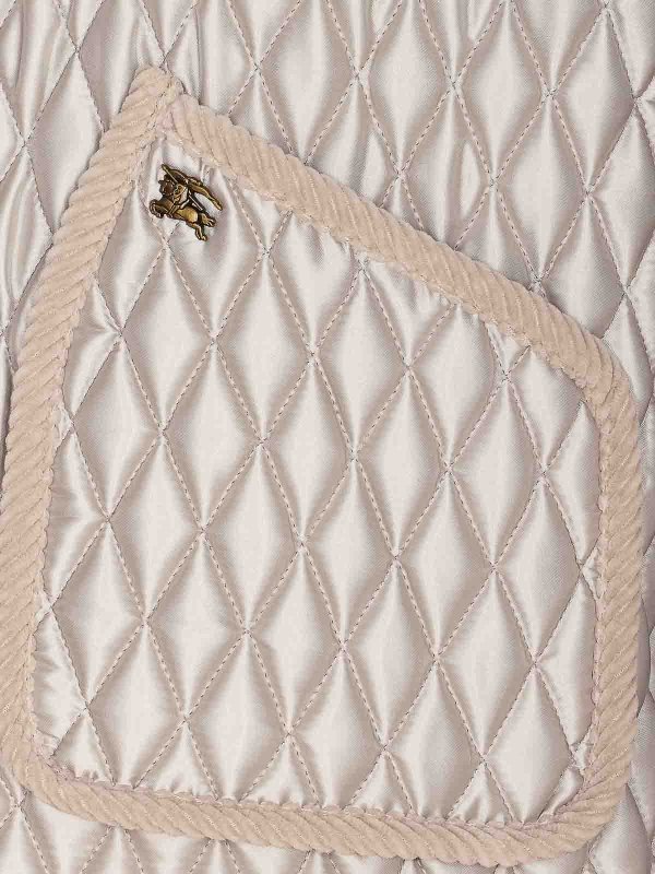 The Best Shops BURBERRY: Chaquetas y Chaquetones acolchados - Chaqueta Alcochada - Blanco