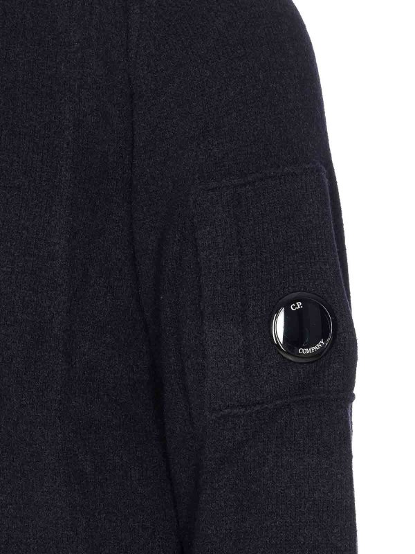 The Best Shops C.P. COMPANY: Cuellos altos y polos - Suéter Con Cuello Alto - Negro