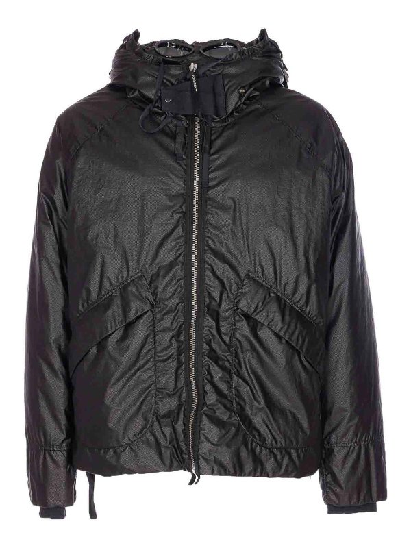 C.P. COMPANY: Chaquetas y Chaquetones acolchados - Chaqueta Alcochada - Negro