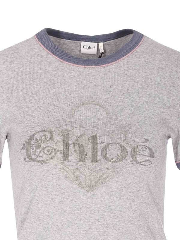 Logo T-Shirt shop online: CHLOE