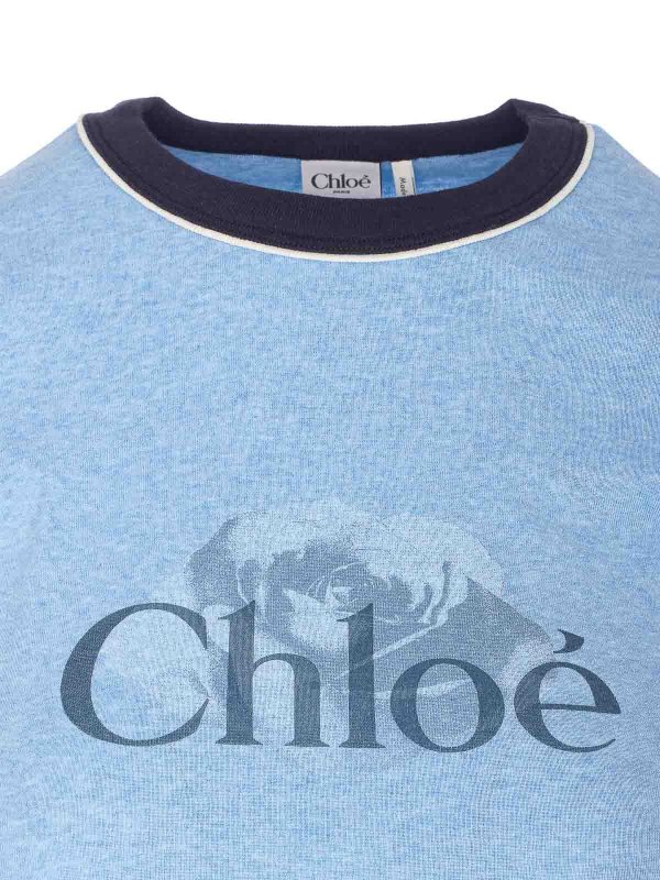 Logo T-Shirt shop online: CHLOE