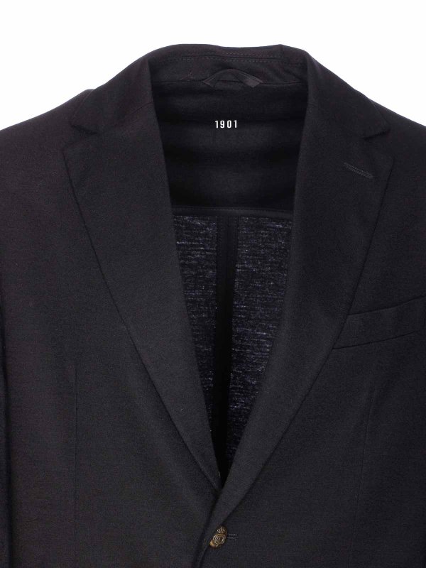 Giacca Nera Con Chiusura Con Bottoni shop online: CIRCOLO 1901