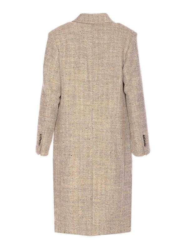 CIRCOLO 1901: long coats online - Cirolo 1901 Beige Coat