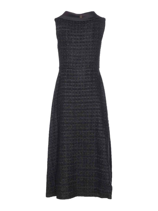 CURVEL: maxi dresses online - Black Dress