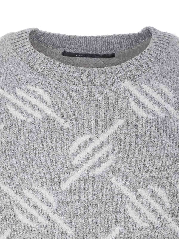 Pull Col Rond - Gris shop online: DAILY PAPER