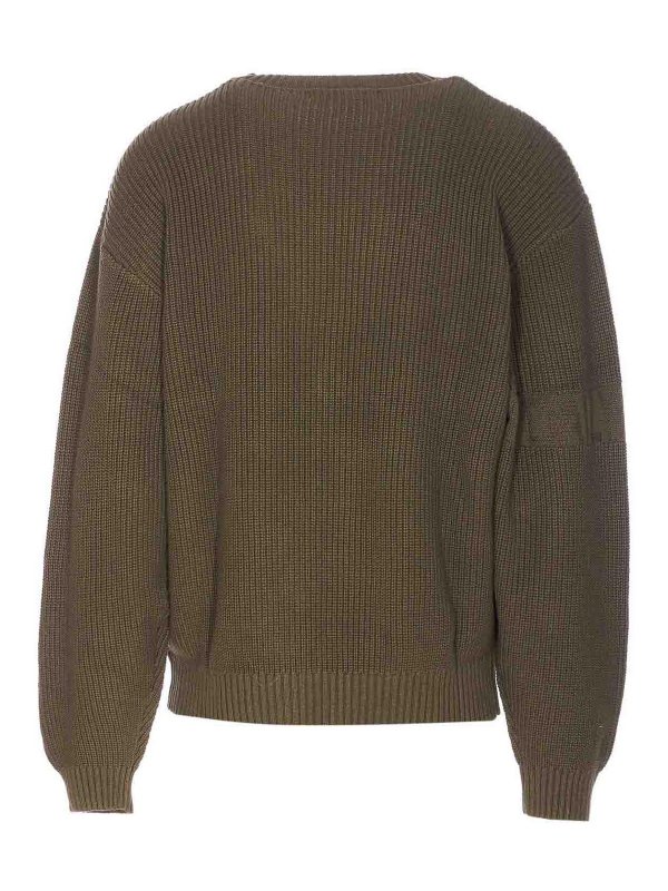 DAILY PAPER: Strickpullover mit Rundhalsausschnitt online - Rundhalspullover - Grün