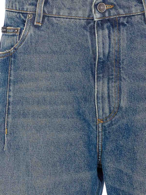 Jean Droit - Bleu shop online: DOLCE & GABBANA