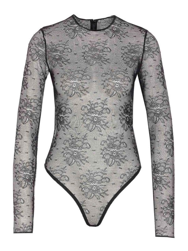 DOLCE & GABBANA: Tops & Tank tops - Chantilly Lace Body