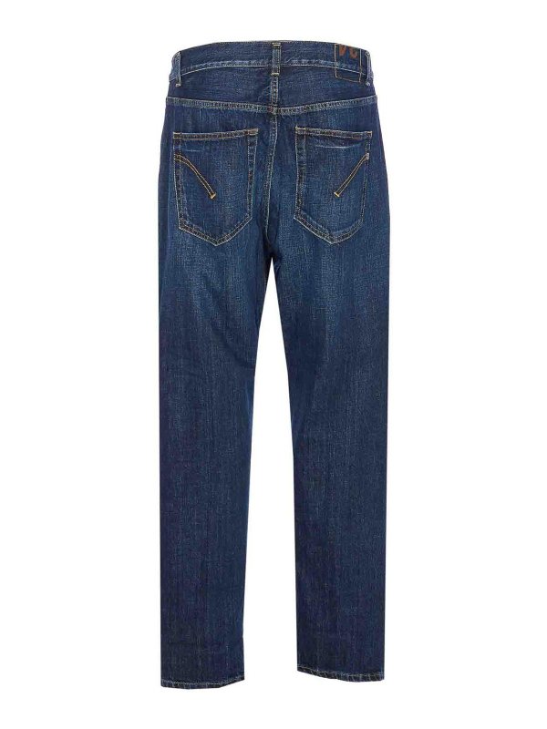 DONDUP: straight leg jeans online - Blue Paco Jeans