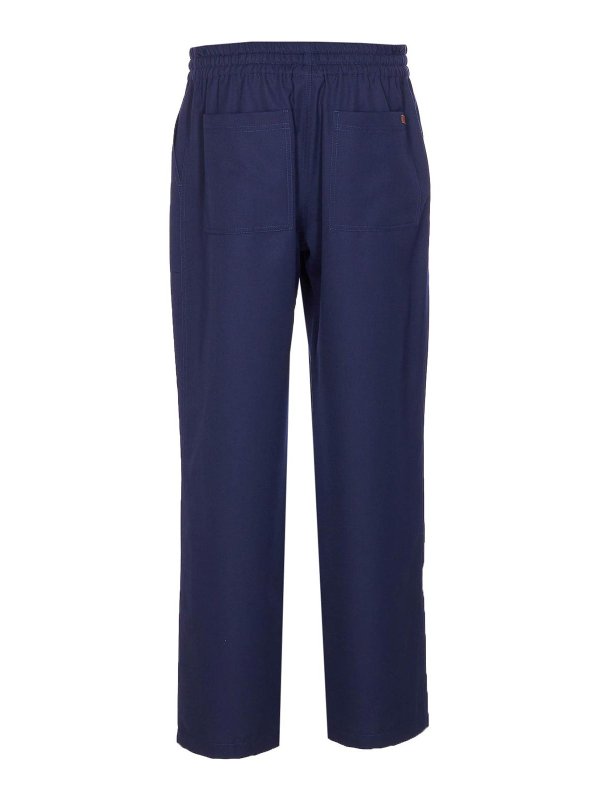 DRÔLE DE MONSIEUR: カジュアルトラウザー online - カジュアルパンツ - ブルー