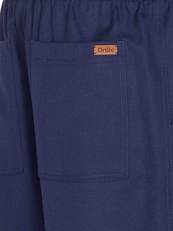 The Best Shops DRÔLE DE MONSIEUR: カジュアルトラウザー - カジュアルパンツ - ブルー
