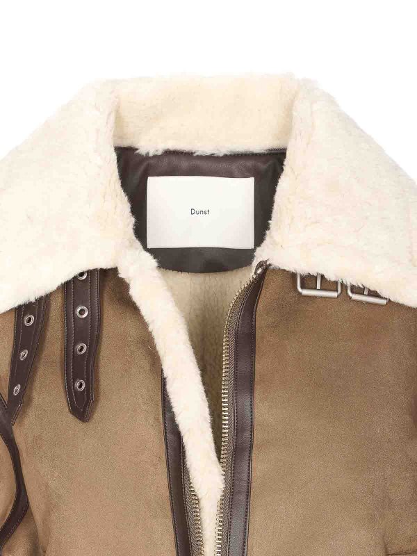 レザージャケット - ブラウン shop online: DUNST