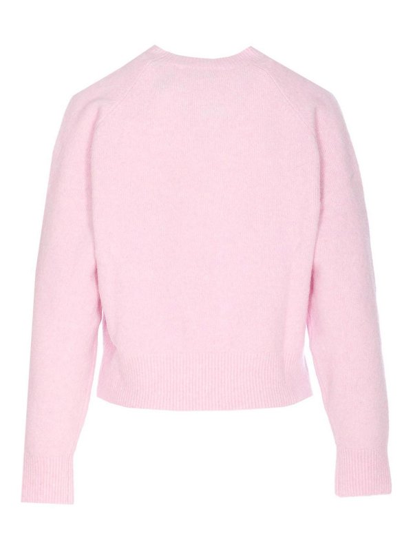 DUNST: crew necks online - Pink Sweater
