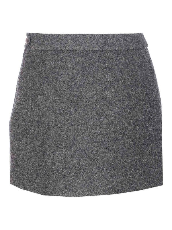 DUNST: mini skirts online - Mini Wool Skirt