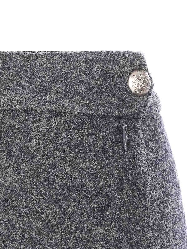 The Best Shops DUNST: mini skirts - Mini Wool Skirt