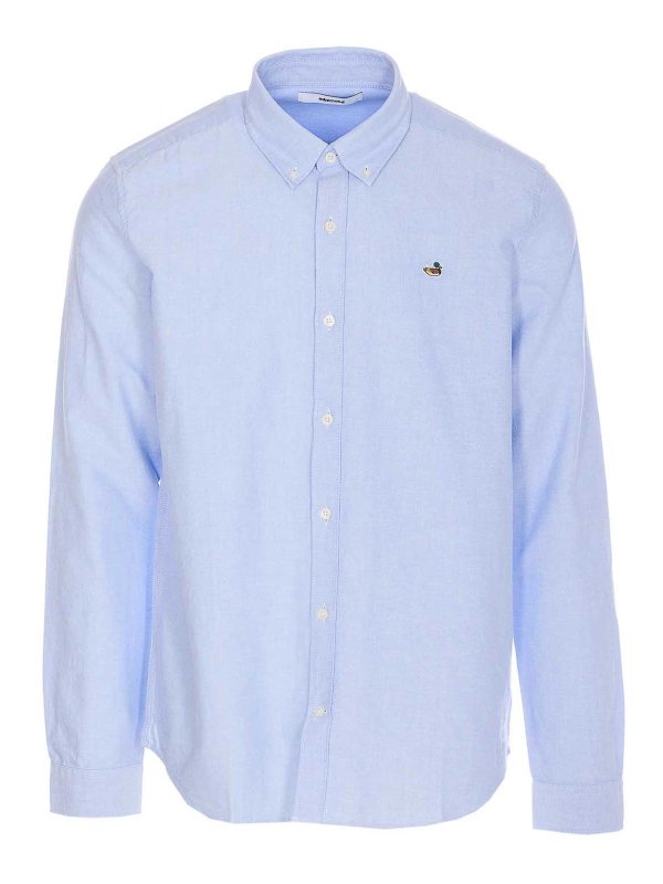 EDMMOND STUDIOS: shirts - Ligh Blue Bd Shirt