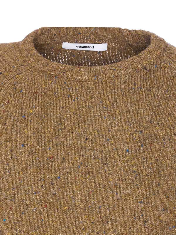 Rundhalspullover - Braun shop online: EDMMOND STUDIOS