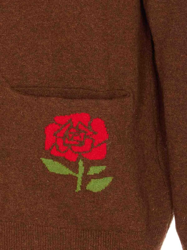 The Best Shops EDMMOND STUDIOS: Cardigans - Cardigan - Marron