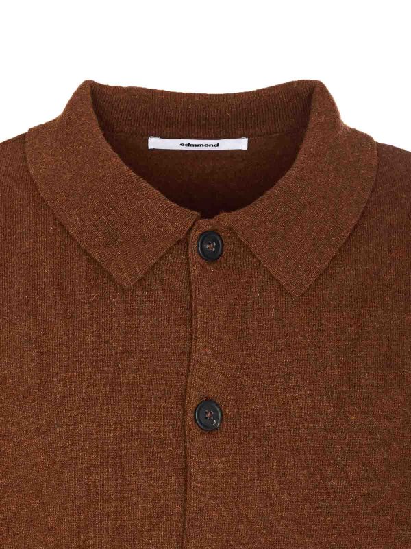 Cardigan - Marron shop online: EDMMOND STUDIOS