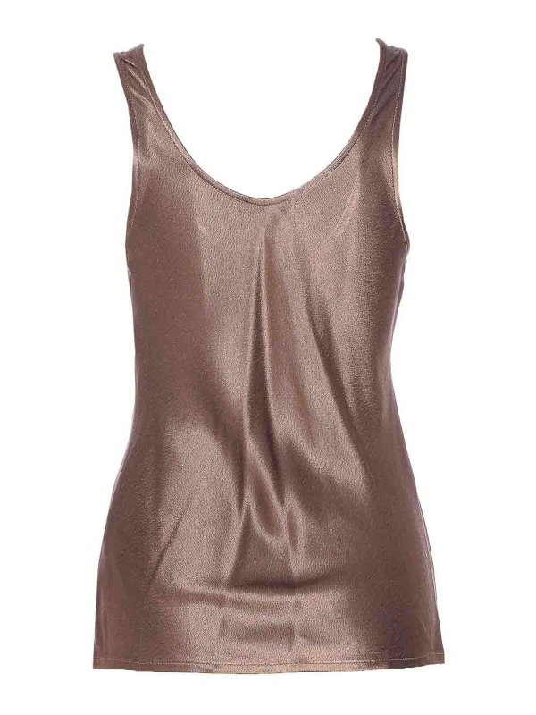 ELEH: Tops & Tank tops online - Mud Gray Top