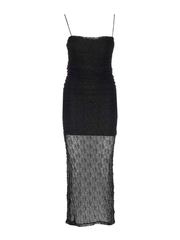 ELEH: maxi dresses - Black Lace Dress