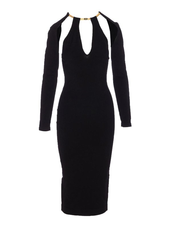 ELISABETTA FRANCHI: cocktail dresses - Knitted Dress
